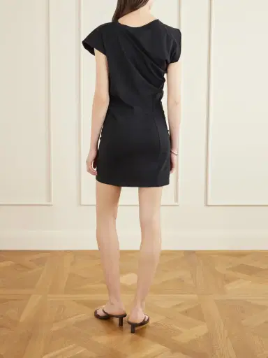 AGOLDE Beth Cotton-jersey Mini Dress | Thumbnail 3 AGOLDE Beth Cotton-jersey Mini Dress | Thumbnail 3
