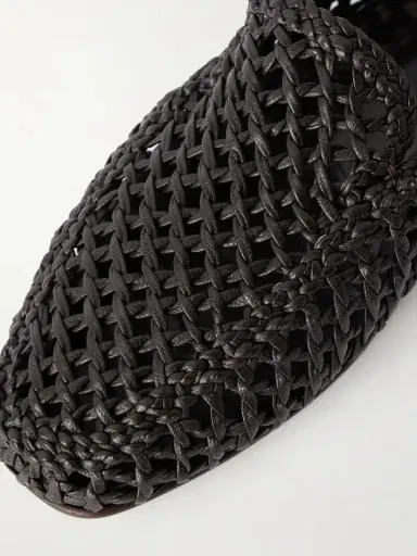 Le Monde Béryl Woven Leather Loafers | Thumbnail 5