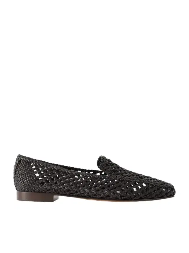 Le Monde Béryl Woven Leather Loafers
