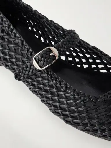 Le Monde Béryl Mary Jane Knotted Leather Ballet Flats | Thumbnail 5 Le Monde Béryl Mary Jane Knotted Leather Ballet Flats | Thumbnail 5