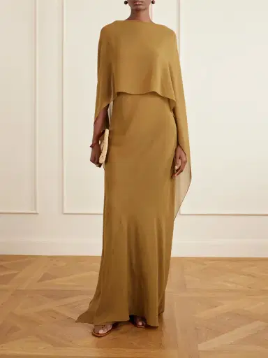Cortana Galea One-shoulder Silk-chiffon Maxi Dress | Thumbnail 2 Cortana Galea One-shoulder Silk-chiffon Maxi Dress | Thumbnail 2