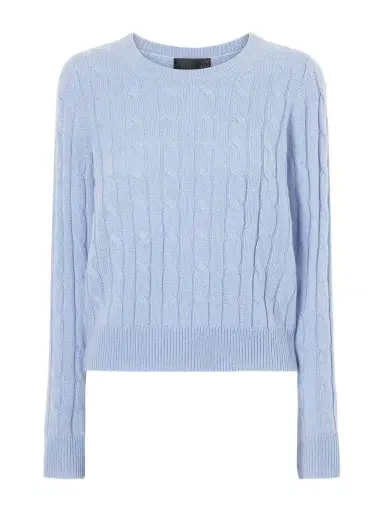 Nili Lotan Silvie Cable-knit Cashmere Sweater | Thumbnail 1
