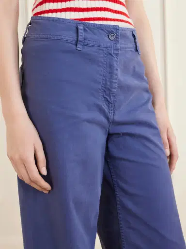 Nili Lotan Megan Cotton-blend Wide-leg Pants | Thumbnail 5
