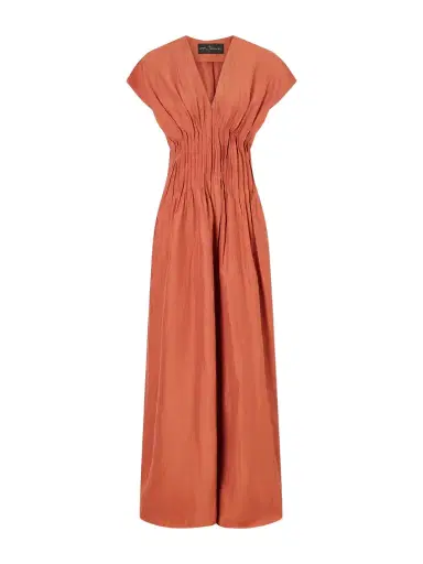 Cortana Elena Gathered Woven Maxi Dress | Thumbnail 1 Cortana Elena Gathered Woven Maxi Dress | Thumbnail 1