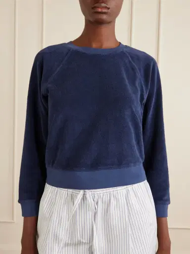 Suzie Kondi Tilos Cotton-blend Terry Sweater | Thumbnail 3 Suzie Kondi Tilos Cotton-blend Terry Sweater | Thumbnail 3