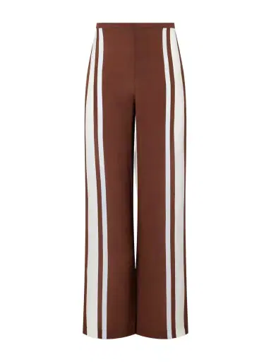 SIR. Marais Striped Silk Straight-leg Pants | Thumbnail 1 SIR. Marais Striped Silk Straight-leg Pants | Thumbnail 1