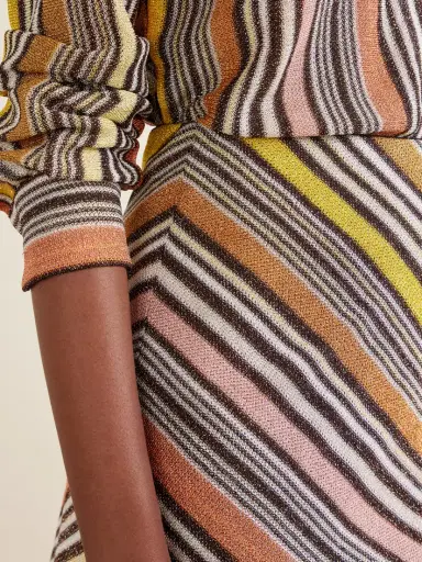 Missoni Striped Metallic Crochet-knit Mini Skirt | Thumbnail 5 Missoni Striped Metallic Crochet-knit Mini Skirt | Thumbnail 5