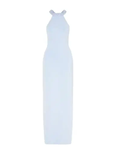 Cult Gaia Cassidy Knitted Halterneck Maxi Dress | Thumbnail 1 Cult Gaia Cassidy Knitted Halterneck Maxi Dress | Thumbnail 1