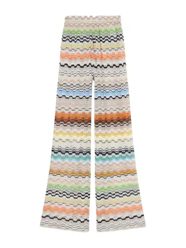 Missoni Striped Crochet-knit Wide-leg Pants | Thumbnail 1 Missoni Striped Crochet-knit Wide-leg Pants | Thumbnail 1