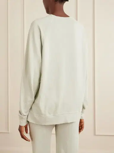 James Perse Supima Cotton-terry Sweatshirt | Thumbnail 4 James Perse Supima Cotton-terry Sweatshirt | Thumbnail 4