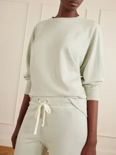 James Perse Supima Cotton-terry Sweatshirt | Thumbnail 5 James Perse Supima Cotton-terry Sweatshirt | Thumbnail 5