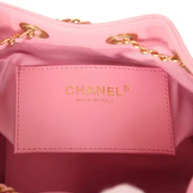 Chanel Chanel Mini 25 Hobo Bag Pink Caviar Antique Gold Hardware | Thumbnail 9 Chanel Chanel Mini 25 Hobo Bag Pink Caviar Antique Gold Hardware | Thumbnail 9