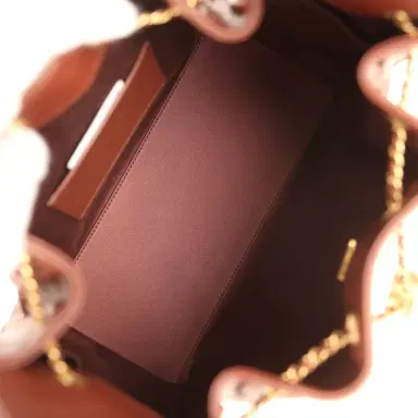 Chanel Chanel Small 25 Hobo Bag Brown Caviar Antique Gold Hardware | Thumbnail 8