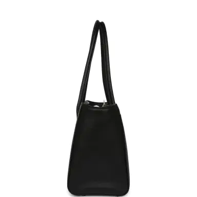 Chanel Chanel Small Cerf Shopping Bag Black Calfskin Gold Hardware | Thumbnail 3 Chanel Chanel Small Cerf Shopping Bag Black Calfskin Gold Hardware | Thumbnail 3