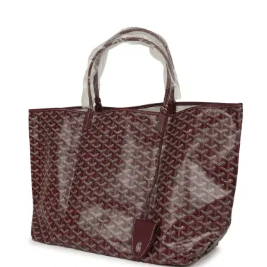 goyard Goyard Goyardine Burgundy Saint Louis GM Tote Bag Palladium Hardware | Thumbnail 5 goyard Goyard Goyardine Burgundy Saint Louis GM Tote Bag Palladium Hardware | Thumbnail 5