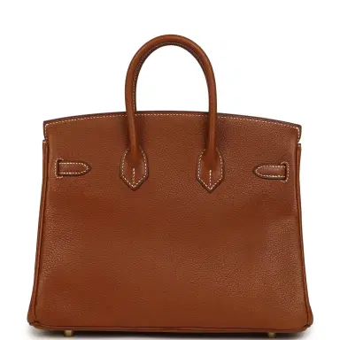 HERMÈS Hermes Birkin 25 Fauve Barenia Faubourg Gold Hardware | Thumbnail 4 HERMÈS Hermes Birkin 25 Fauve Barenia Faubourg Gold Hardware | Thumbnail 4