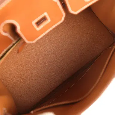 HERMÈS Hermes Birkin 25 Fauve Barenia Faubourg Gold Hardware | Thumbnail 8 HERMÈS Hermes Birkin 25 Fauve Barenia Faubourg Gold Hardware | Thumbnail 8