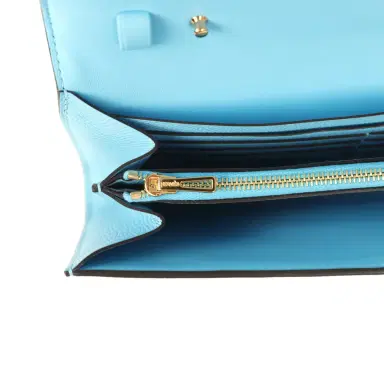 HERMÈS Hermes Constance Wallet To Go Celeste Epsom Gold Hardware | Thumbnail 9 HERMÈS Hermes Constance Wallet To Go Celeste Epsom Gold Hardware | Thumbnail 9