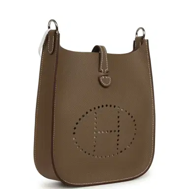 HERMÈS Hermes Evelyne Sellier TPM Etoupe Epsom Palladium Hardware | Thumbnail 2 HERMÈS Hermes Evelyne Sellier TPM Etoupe Epsom Palladium Hardware | Thumbnail 2