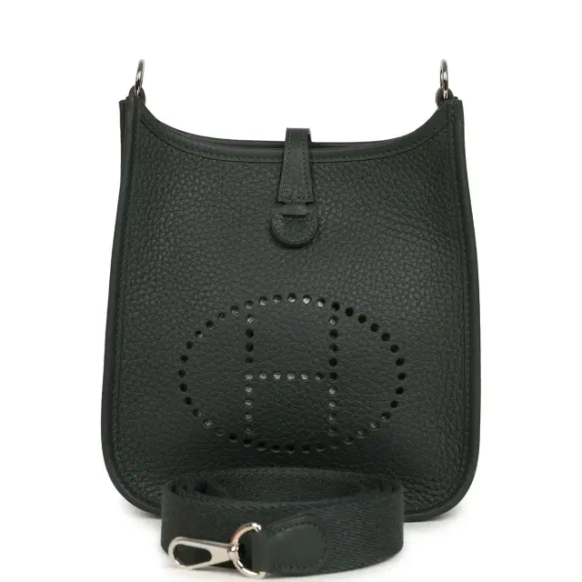 hermes Hermes Evelyne TPM Vert Mangrove Clemence Palladium Hardware