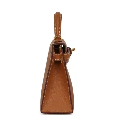 HERMÈS Hermes Kelly Sellier 20 Gold Epsom Gold Hardware | Thumbnail 3 HERMÈS Hermes Kelly Sellier 20 Gold Epsom Gold Hardware | Thumbnail 3
