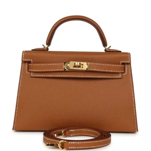 hermes Hermes Kelly Sellier 20 Gold Epsom Gold Hardware