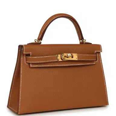 HERMÈS Hermes Kelly Sellier 20 Gold Epsom Gold Hardware | Thumbnail 2 HERMÈS Hermes Kelly Sellier 20 Gold Epsom Gold Hardware | Thumbnail 2