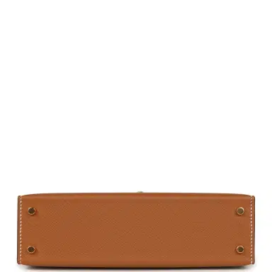 HERMÈS Hermes Kelly Sellier 20 Gold Epsom Gold Hardware | Thumbnail 6 HERMÈS Hermes Kelly Sellier 20 Gold Epsom Gold Hardware | Thumbnail 6