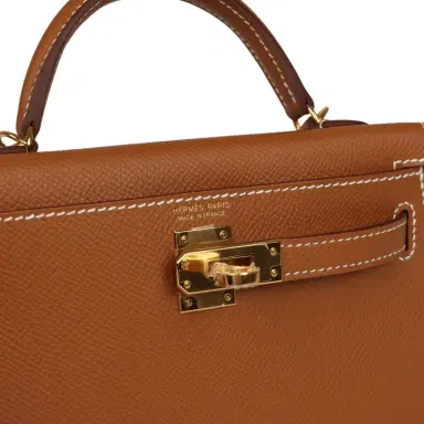 HERMÈS Hermes Kelly Sellier 20 Gold Epsom Gold Hardware | Thumbnail 7 HERMÈS Hermes Kelly Sellier 20 Gold Epsom Gold Hardware | Thumbnail 7