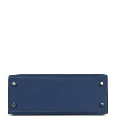 HERMÈS Hermes Kelly Sellier 25 Bleu Tie Epsom Electrum Hardware | Thumbnail 6 HERMÈS Hermes Kelly Sellier 25 Bleu Tie Epsom Electrum Hardware | Thumbnail 6