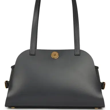 HERMÈS Hermes Tablier Sellier Ardoise Vache Hunter, Swift and Toile Militaire Palladium Hardware | Thumbnail 4