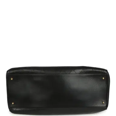 Chanel Vintage Chanel XL Supermodel Tote Bag Black Calfskin Gold Hardware | Thumbnail 8 Chanel Vintage Chanel XL Supermodel Tote Bag Black Calfskin Gold Hardware | Thumbnail 8