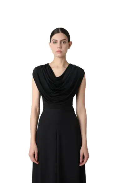 Lapointe Jersey Cowl Neck Bodysuit | Thumbnail 1 Lapointe Jersey Cowl Neck Bodysuit | Thumbnail 1