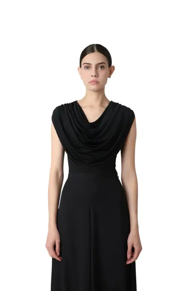 LAPOINTE Jersey Cowl Neck Bodysuit