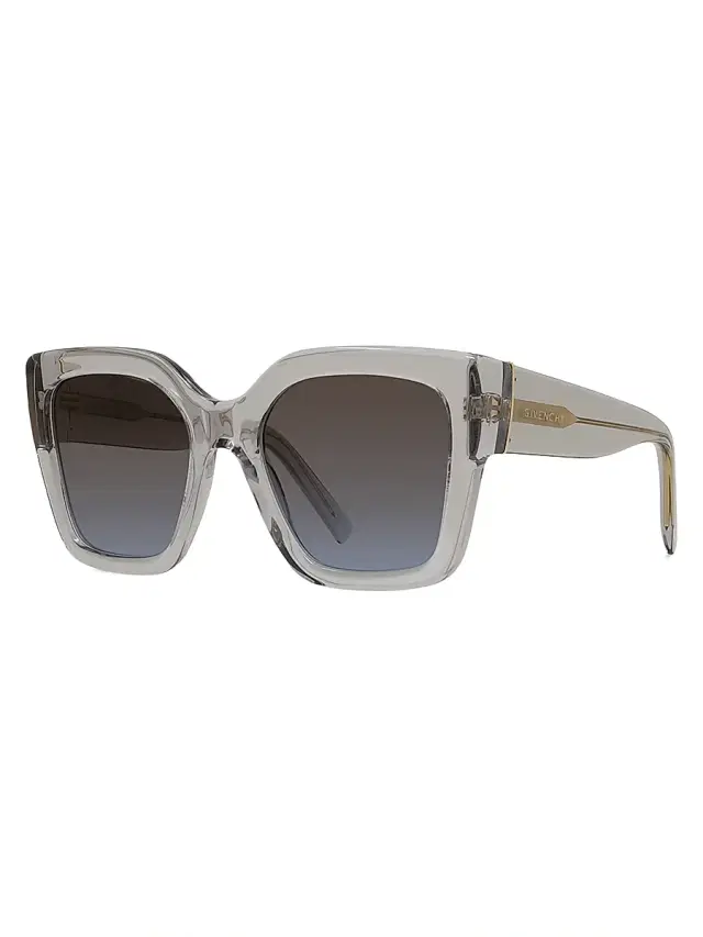 Givenchy Women's  Bold 53MM Square Sunglasses - Grey Blue