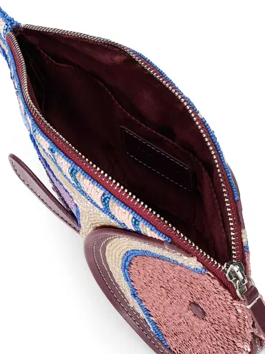 Staud Women's Pesce Beaded Clutch | Thumbnail 3 Staud Women's Pesce Beaded Clutch | Thumbnail 3