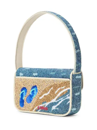 Staud Women's Tommy Beaded Shoulder Bag - Spf | Thumbnail 2