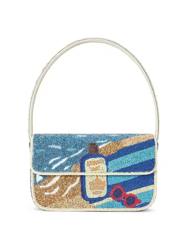 Staud Women's Tommy Beaded Shoulder Bag - Spf | Thumbnail 1