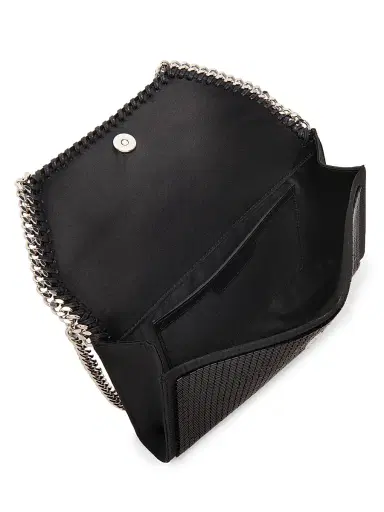 Stella McCartney Women's Falabella Beaded Baguette Chain Wallet | Thumbnail 2 Stella McCartney Women's Falabella Beaded Baguette Chain Wallet | Thumbnail 2