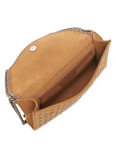 Stella McCartney Women's Falabella Studded Eyelet Chain Wallet | Thumbnail 3 Stella McCartney Women's Falabella Studded Eyelet Chain Wallet | Thumbnail 3