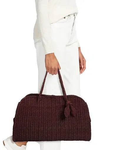 Jacquemus Women's Le Grand Turismo Raffia Tote Bag - Brown | Thumbnail 2