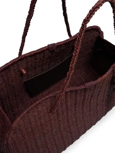 Jacquemus Women's Le Grand Turismo Raffia Tote Bag - Brown | Thumbnail 3