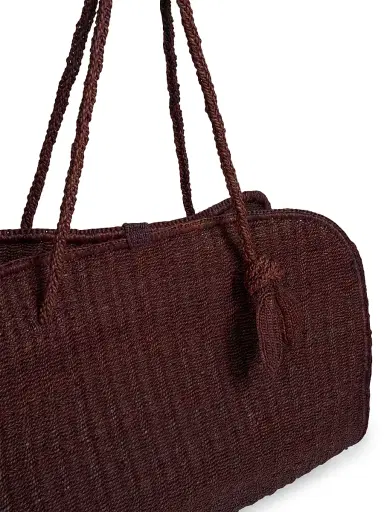 Jacquemus Women's Le Grand Turismo Raffia Tote Bag - Brown | Thumbnail 4