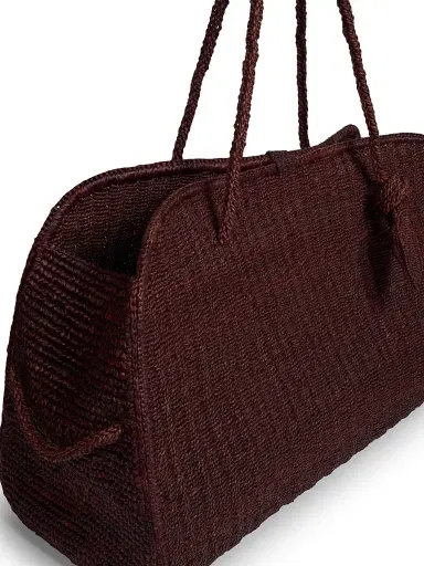 Jacquemus Women's Le Grand Turismo Raffia Tote Bag - Brown | Thumbnail 5