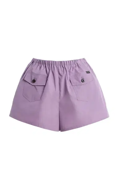 Prada Cotton Poplin Shorts | Thumbnail 1 Prada Cotton Poplin Shorts | Thumbnail 1