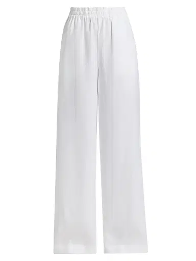 A.L.C. Women's Tyler Linen Wide-Leg Pants - Cream - Size XL | Thumbnail 1 A.L.C. Women's Tyler Linen Wide-Leg Pants - Cream - Size XL | Thumbnail 1