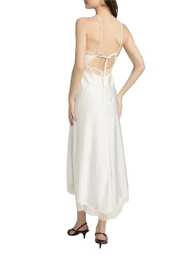A.L.C. Women's Lucia Satin Midi-Slipdress - Pearl White - Size 14 | Thumbnail 5 A.L.C. Women's Lucia Satin Midi-Slipdress - Pearl White - Size 14 | Thumbnail 5