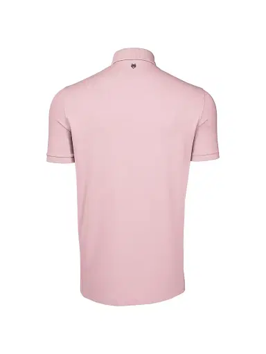 Greyson Men's Crowley Polo Shirt - Pink Sky - Size Large | Thumbnail 2