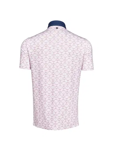 Greyson Men's Wolf Labryinth Printed Polo Shirt - Sunrise - Size XXL | Thumbnail 2 Greyson Men's Wolf Labryinth Printed Polo Shirt - Sunrise - Size XXL | Thumbnail 2