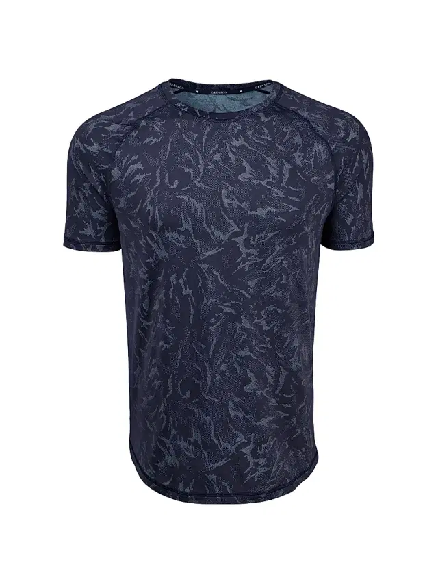 Men's Midas Wolf Camo Kennebec T-Shirt - Shadow